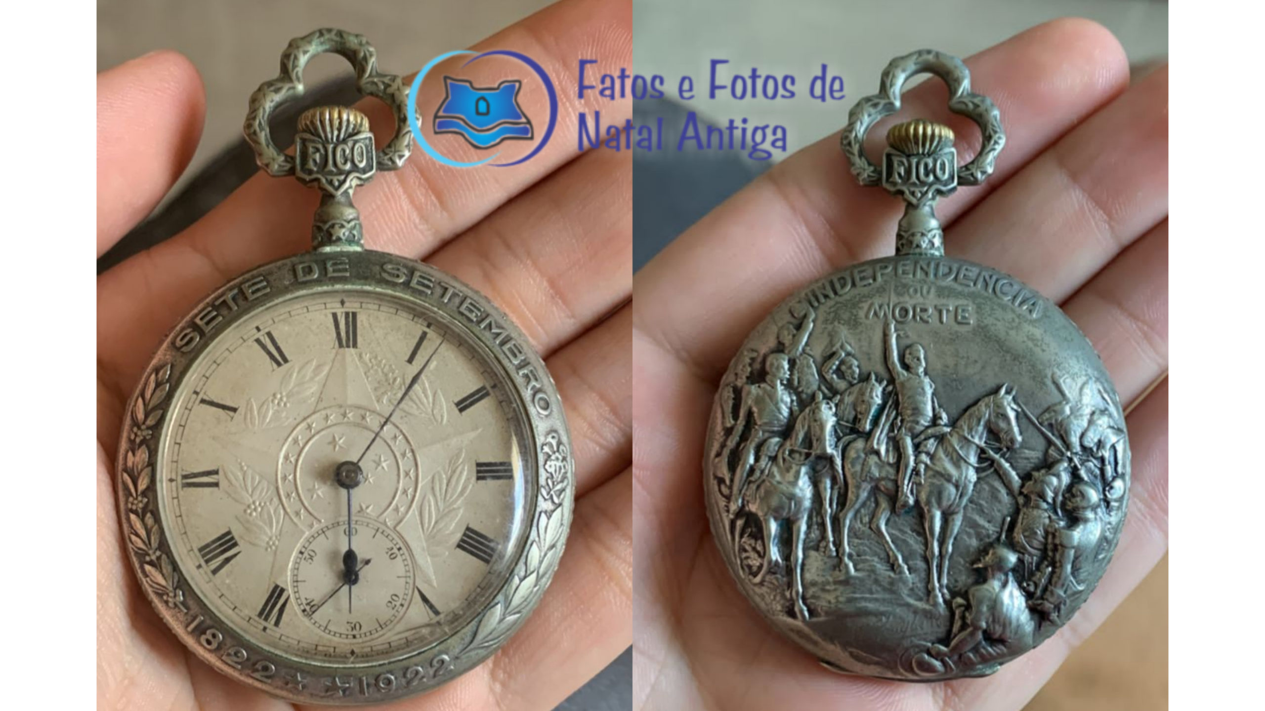 Relógio do centenário da independência do Brasil