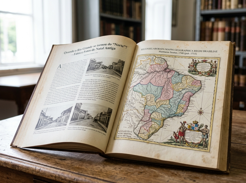 Recenselaborata Mappa Geographica Regni Brasiliae Matthaeus Seutter, 1740 (pub. 1755).